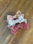 Autumn bow set