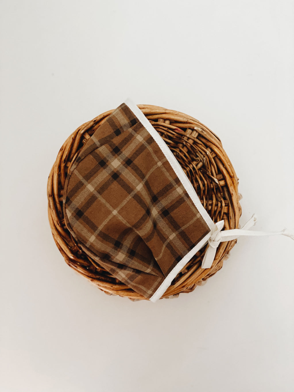 Brown plaid