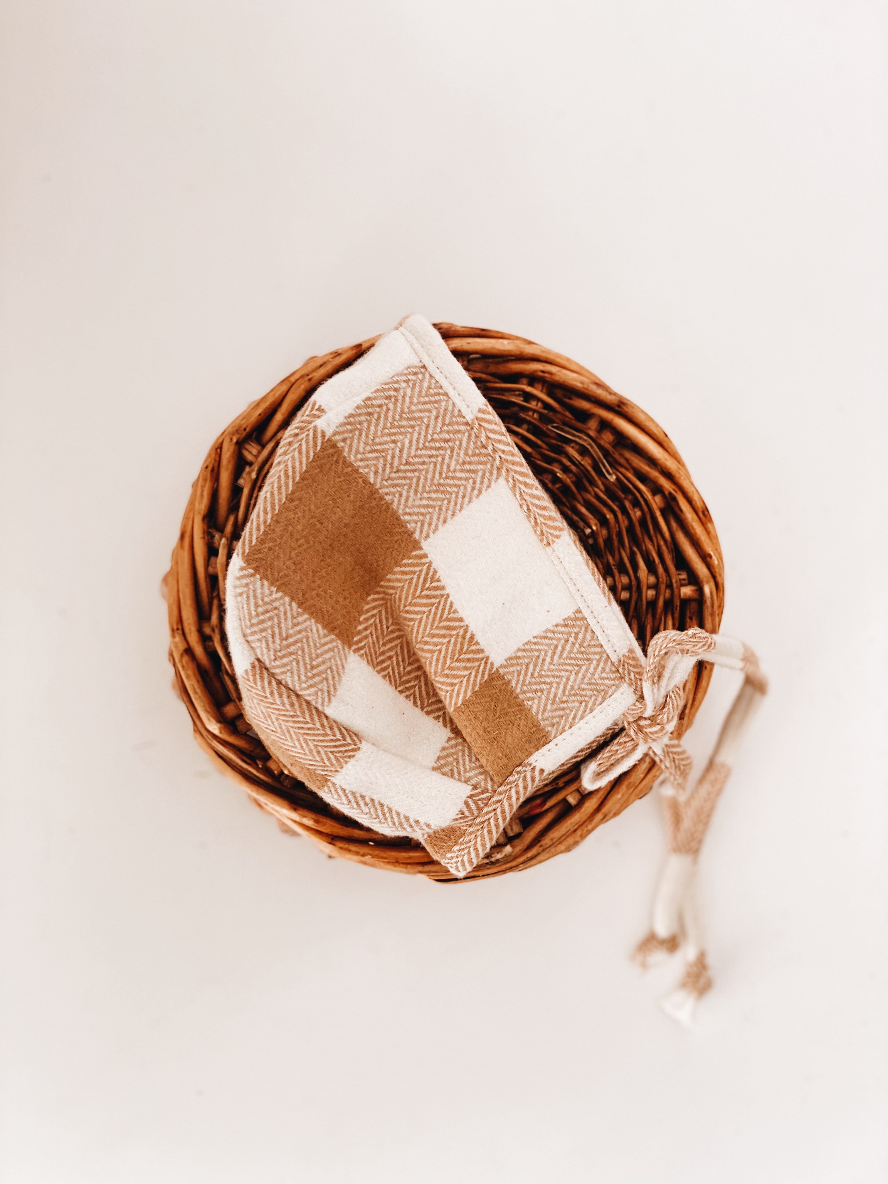Mustard Neutral plaid