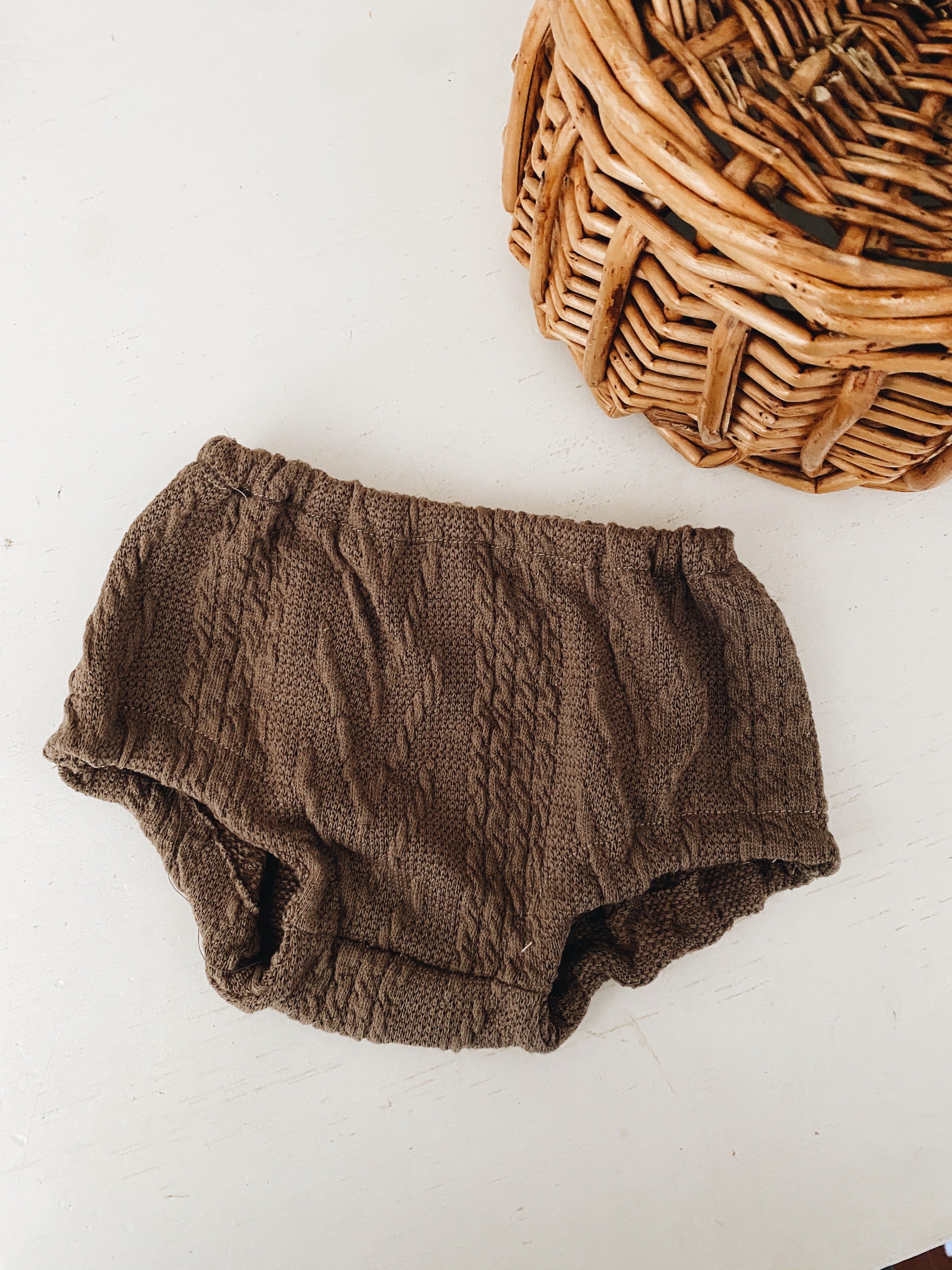 Brown sweater Bloomers
