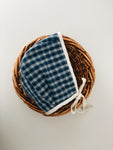 Denim plaid